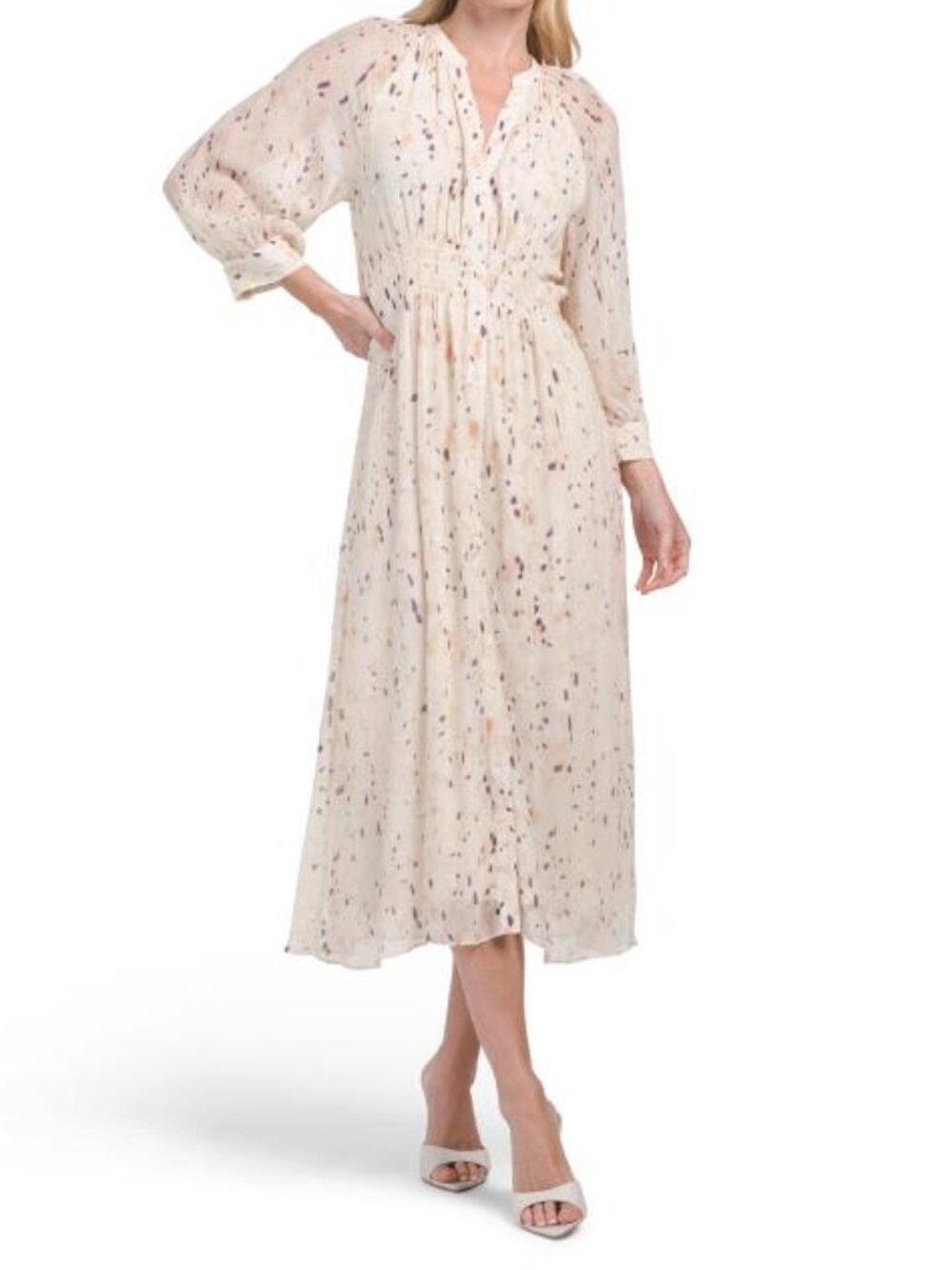 BA&SH Karla Printed Dress